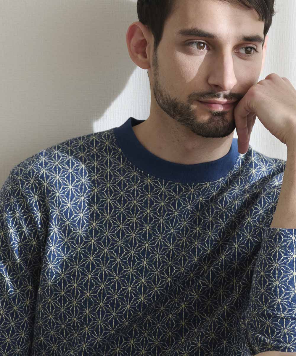 長袖Ｔシャツ【ジャガード天竺】【コットン100%】