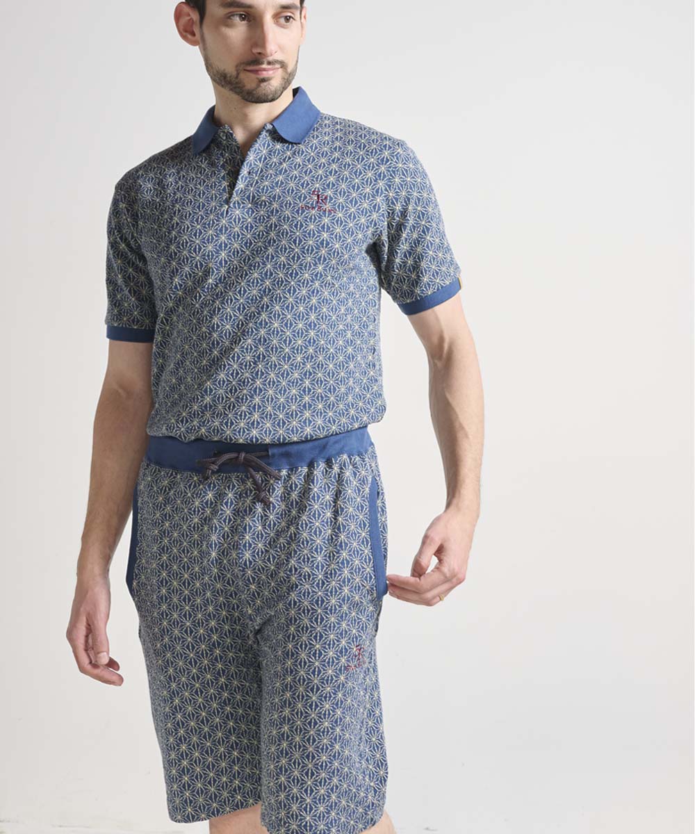 ショートパンツ【ジャガード天竺】【コットン100%】