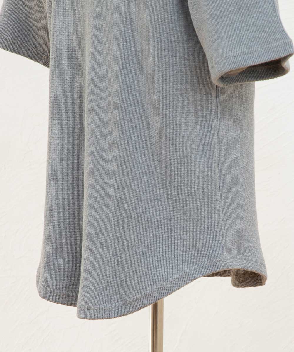 ワッフル半袖Tシャツ【コットン100％】