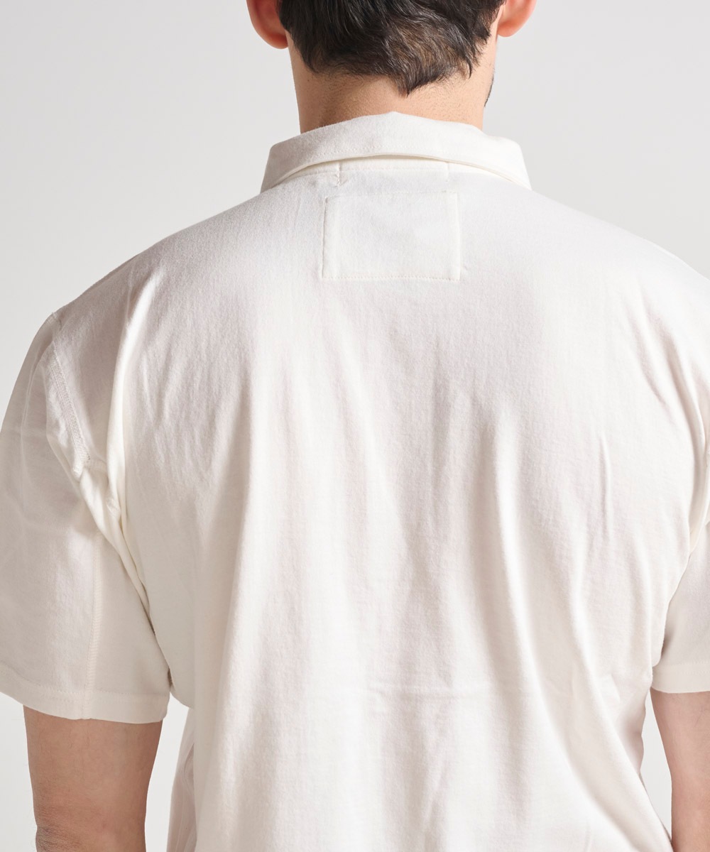 半袖ポロシャツ(サガラワッペン)【吊編み天竺】【コットン100%】