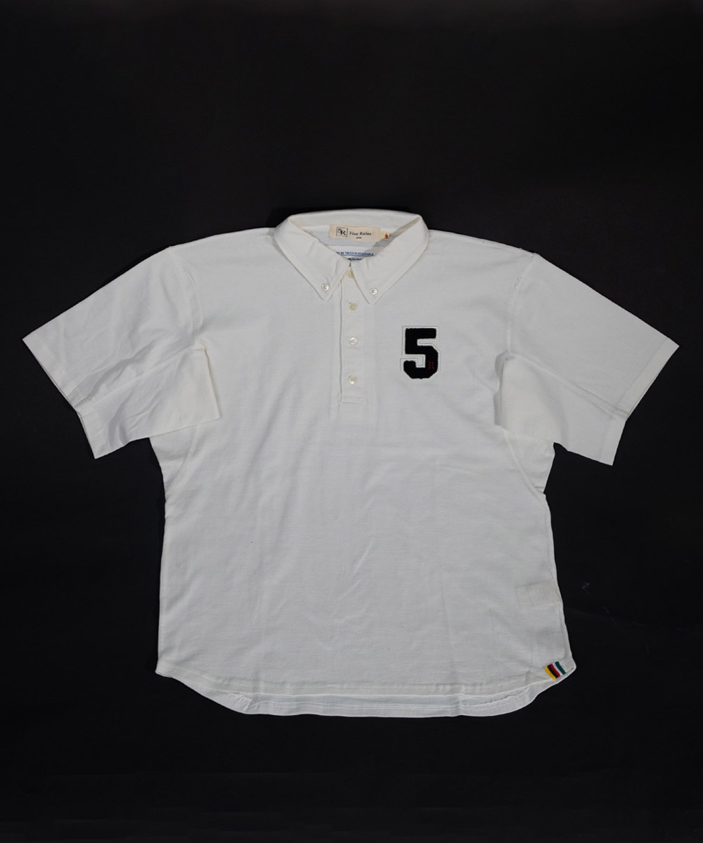 半袖ポロシャツ(サガラワッペン)【吊編み天竺】【コットン100%】