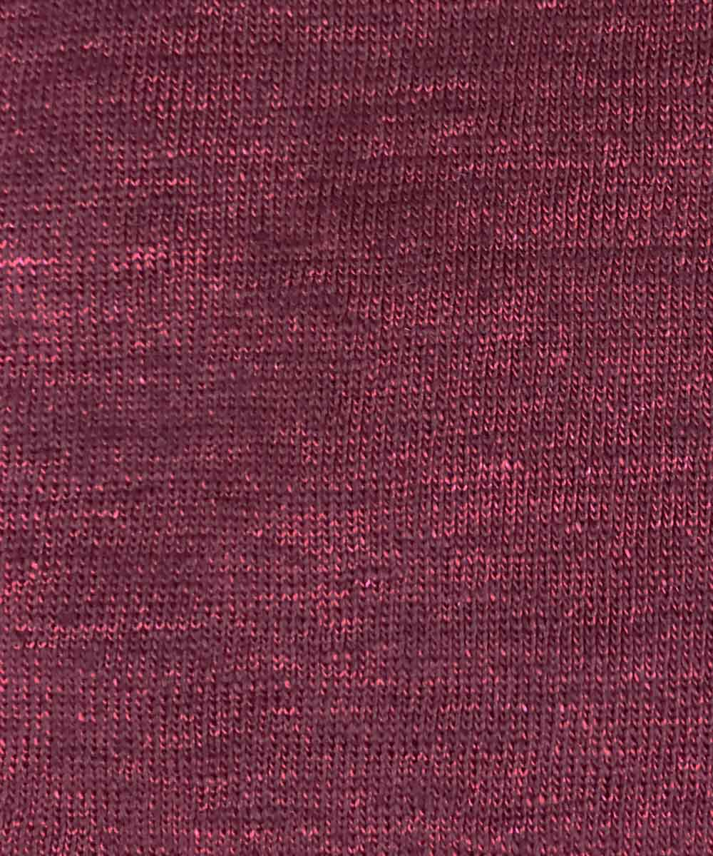 ポロ衿天竺半袖シャツ【リネン100％】