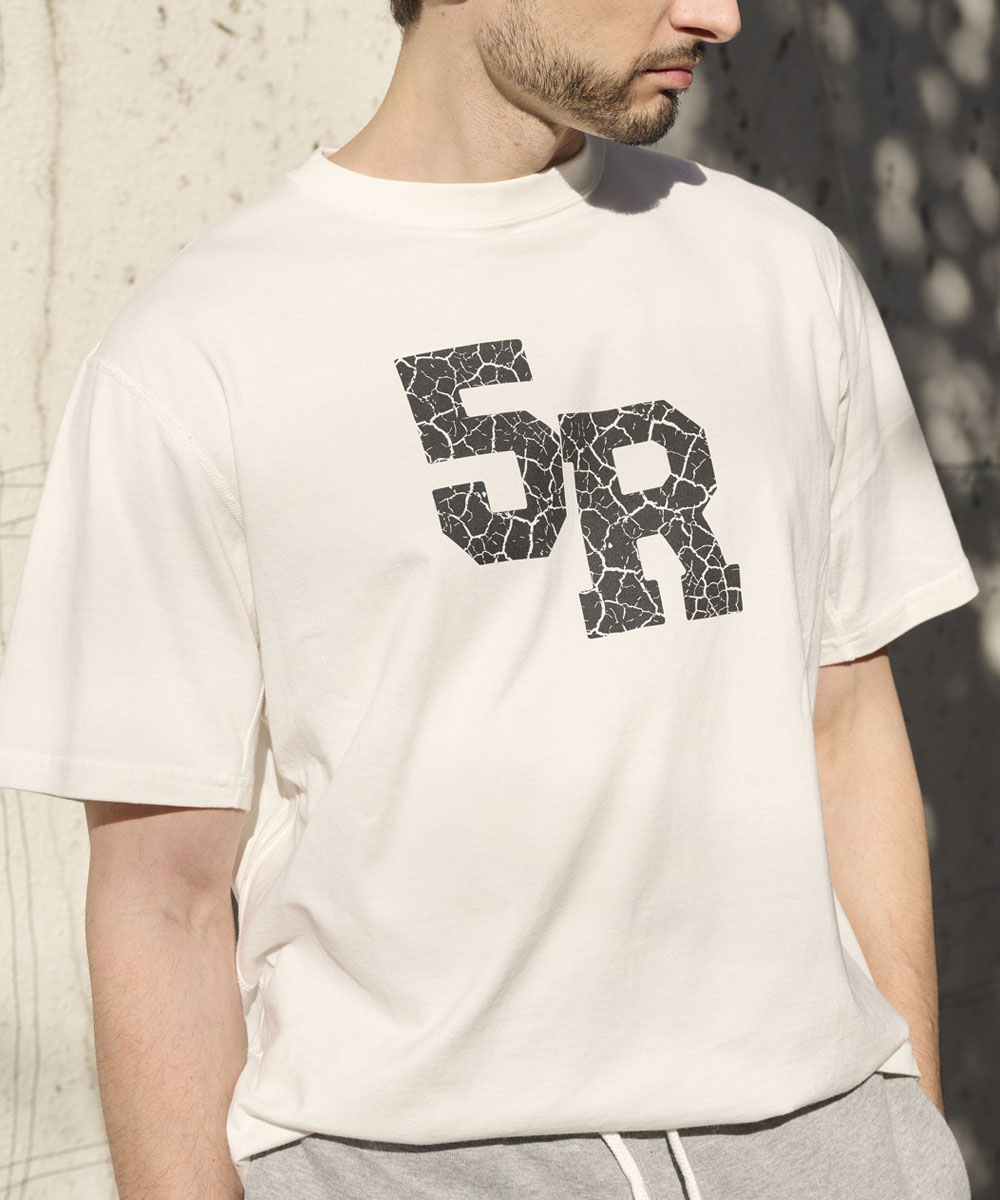 吊編み半袖Tシャツ【コットン100%】