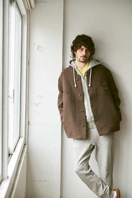 ヴィンテージ風あらびきスウェットパンツ【裏毛】【コットン100%】