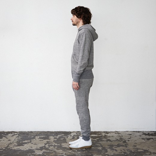 ヴィンテージ風あらびきスウェットパンツ【裏毛】【コットン100%】