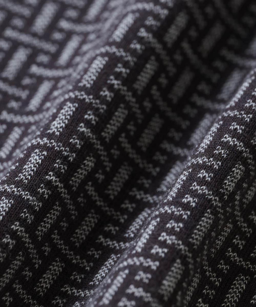 Negoro-Komonクルースウェット【ジャガード裏毛】【コットン100%】