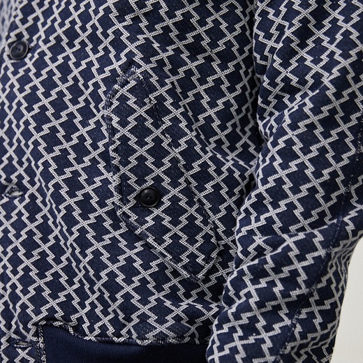 Negoro-Komonスウェットジャケット【ジャガード裏毛】【コットン100%】