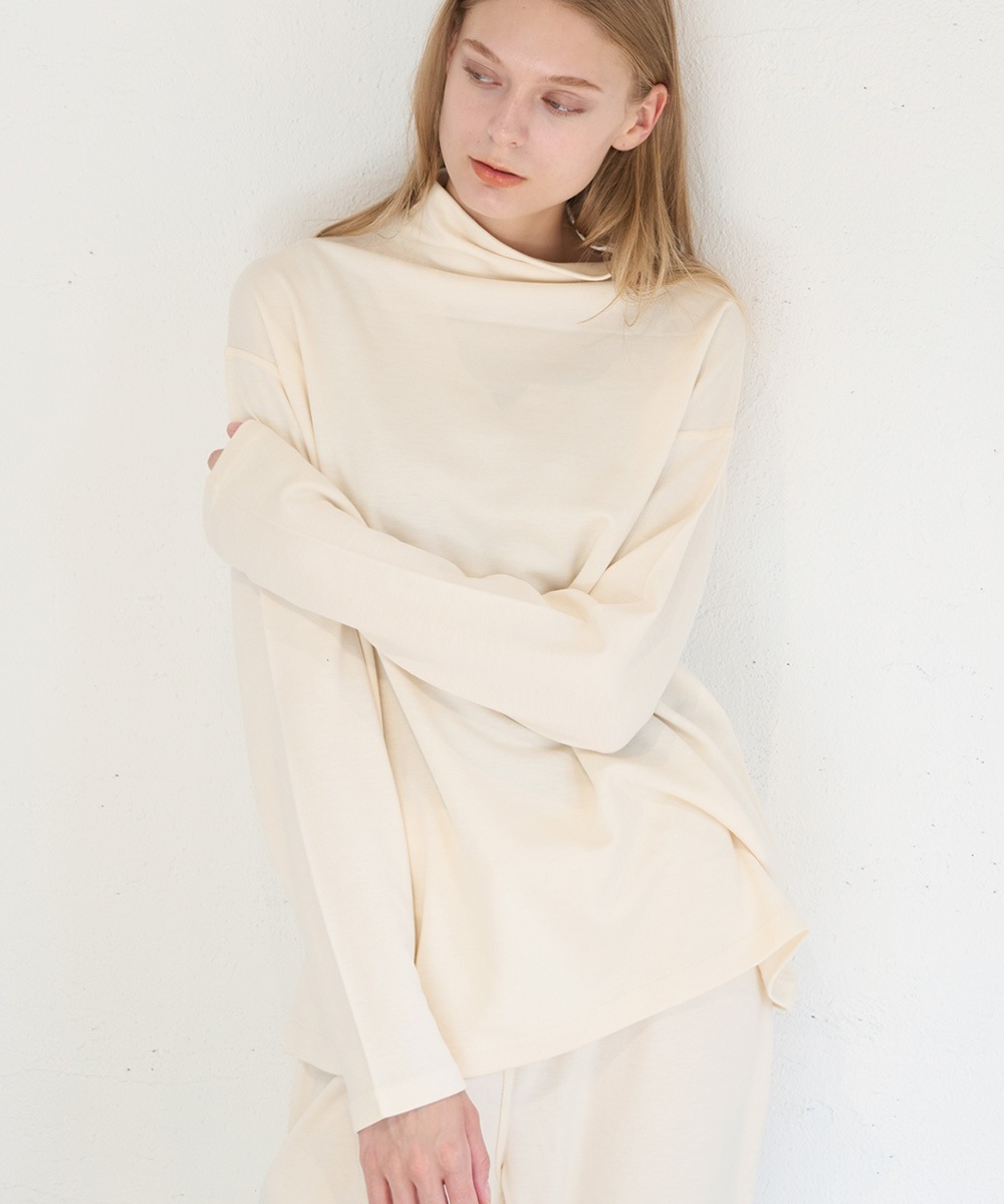 yawayumeポンチボトルネックプルオーバー【ポンチ】