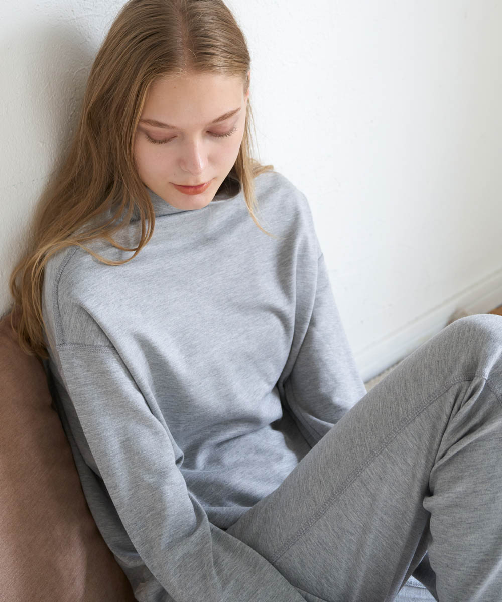 yawayumeポンチボトルネックプルオーバー【ポンチ】