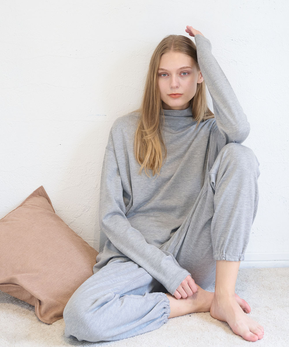 yawayumeポンチボトルネックプルオーバー【ポンチ】