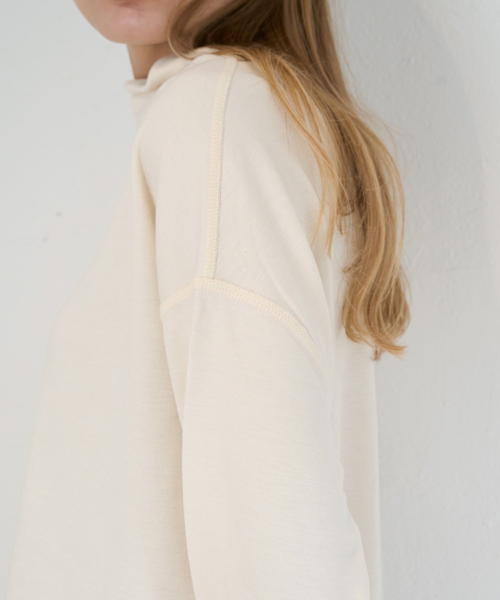 yawayumeポンチボトルネックプルオーバー【ポンチ】