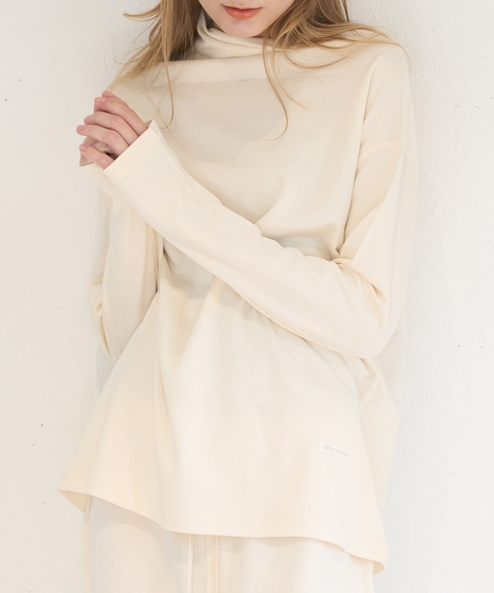 yawayumeポンチボトルネックプルオーバー【ポンチ】