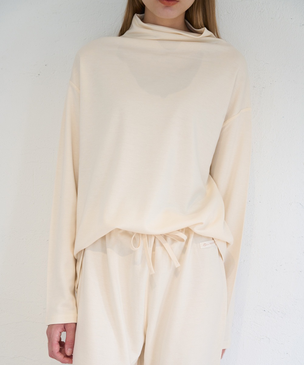 yawayumeポンチボトルネックプルオーバー【ポンチ】