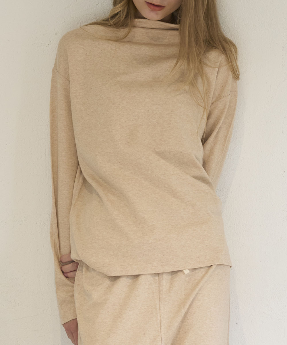 yawayumeポンチボトルネックプルオーバー【ポンチ】