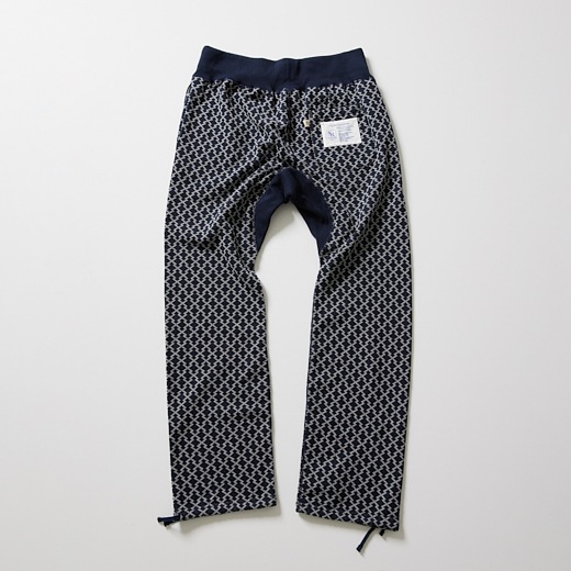 Negoro-Komonスウェットパンツ【ジャガード裏毛】【コットン100%】