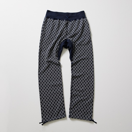 Negoro-Komonスウェットパンツ【ジャガード裏毛】【コットン100%】