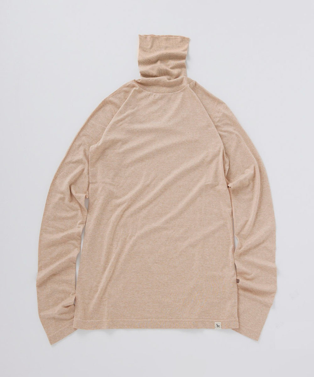 モイストタートルロングスリーブTシャツ【天竺】