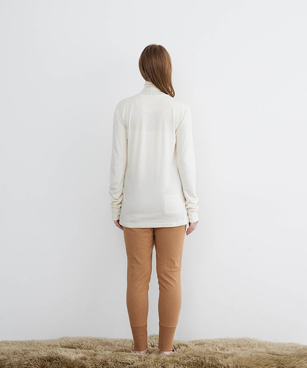 モイストタートルロングスリーブTシャツ【天竺】