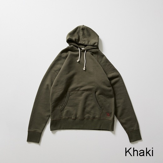 ベーシック吊り編みパーカー【吊編み裏毛】【コットン100%】