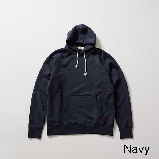 ベーシック吊り編みパーカー【吊編み裏毛】【コットン100%】