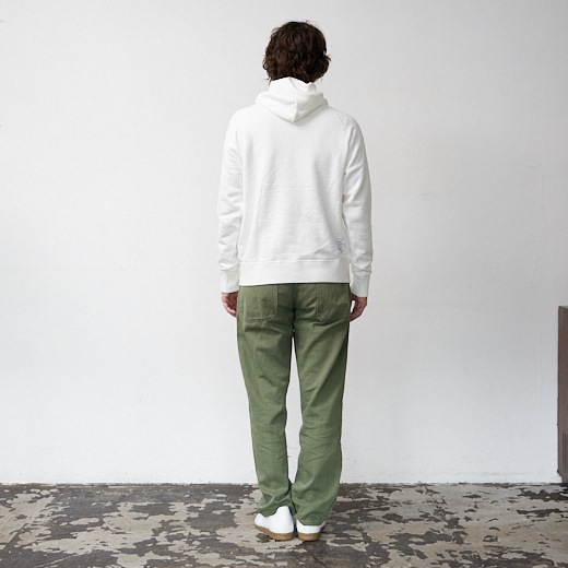 ベーシック吊り編みパーカー【吊編み裏毛】【コットン100%】