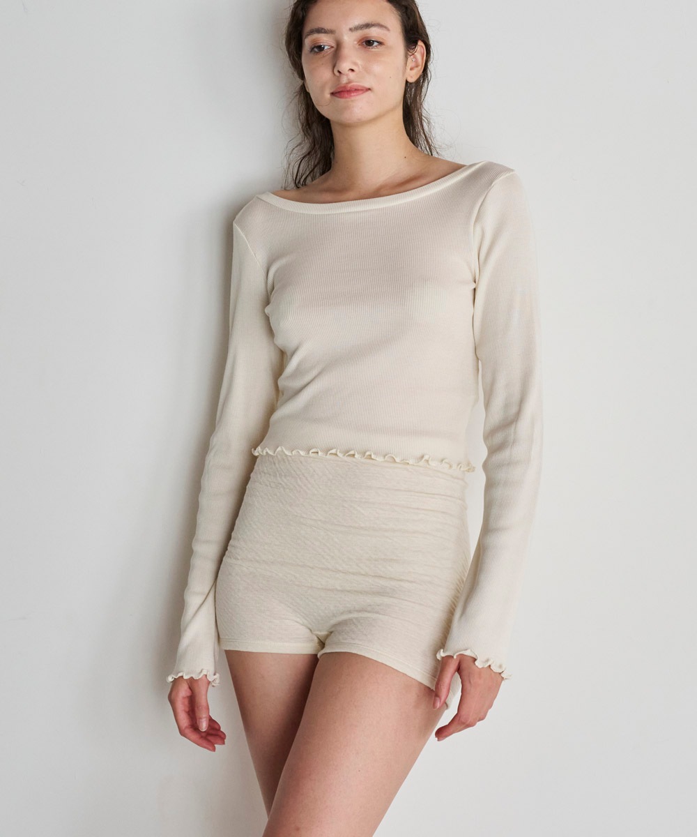 【2000円OFF】モイストハイウエストボクサー2枚セット