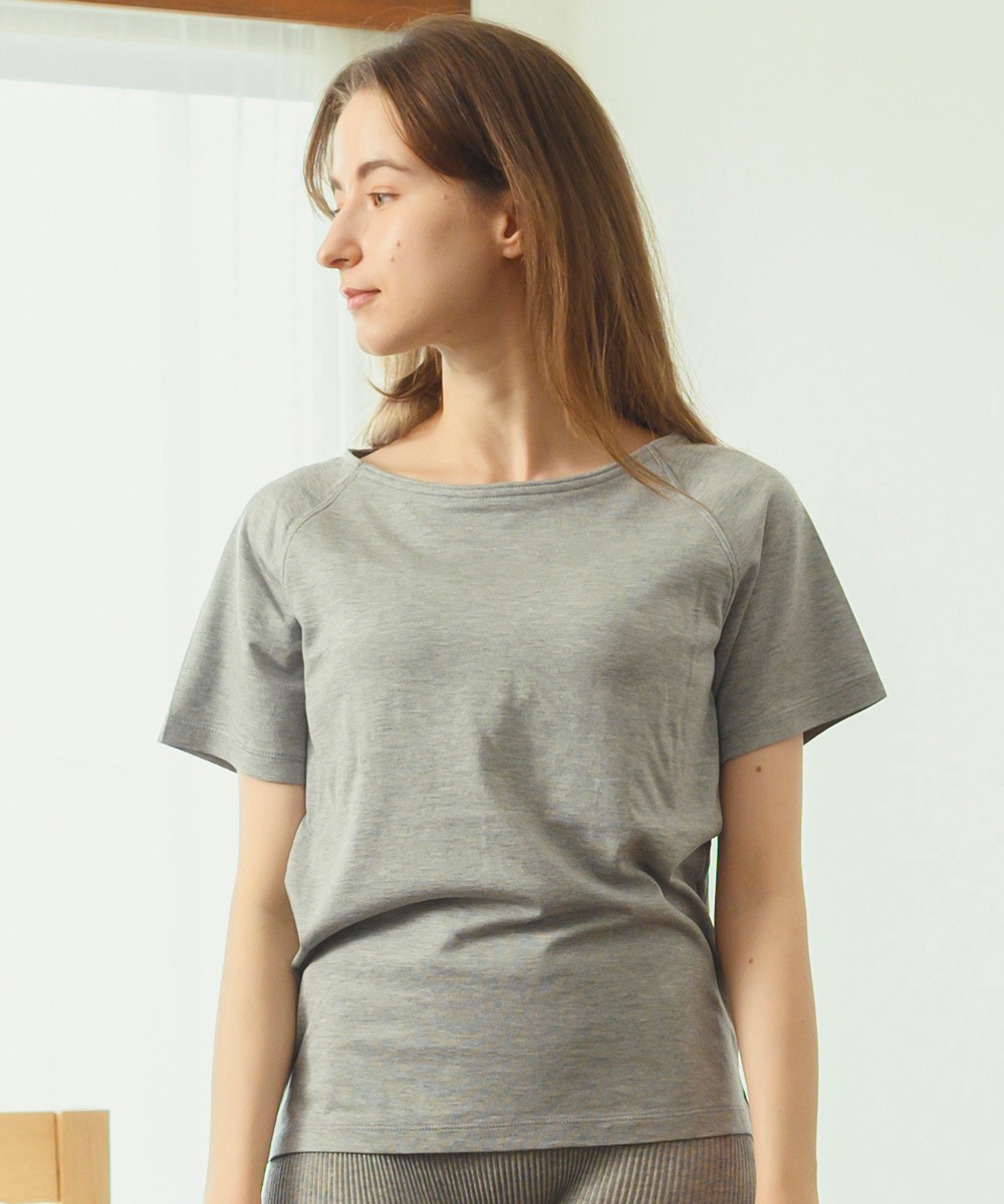 【New】モイストTシャツブラトップ【天竺】