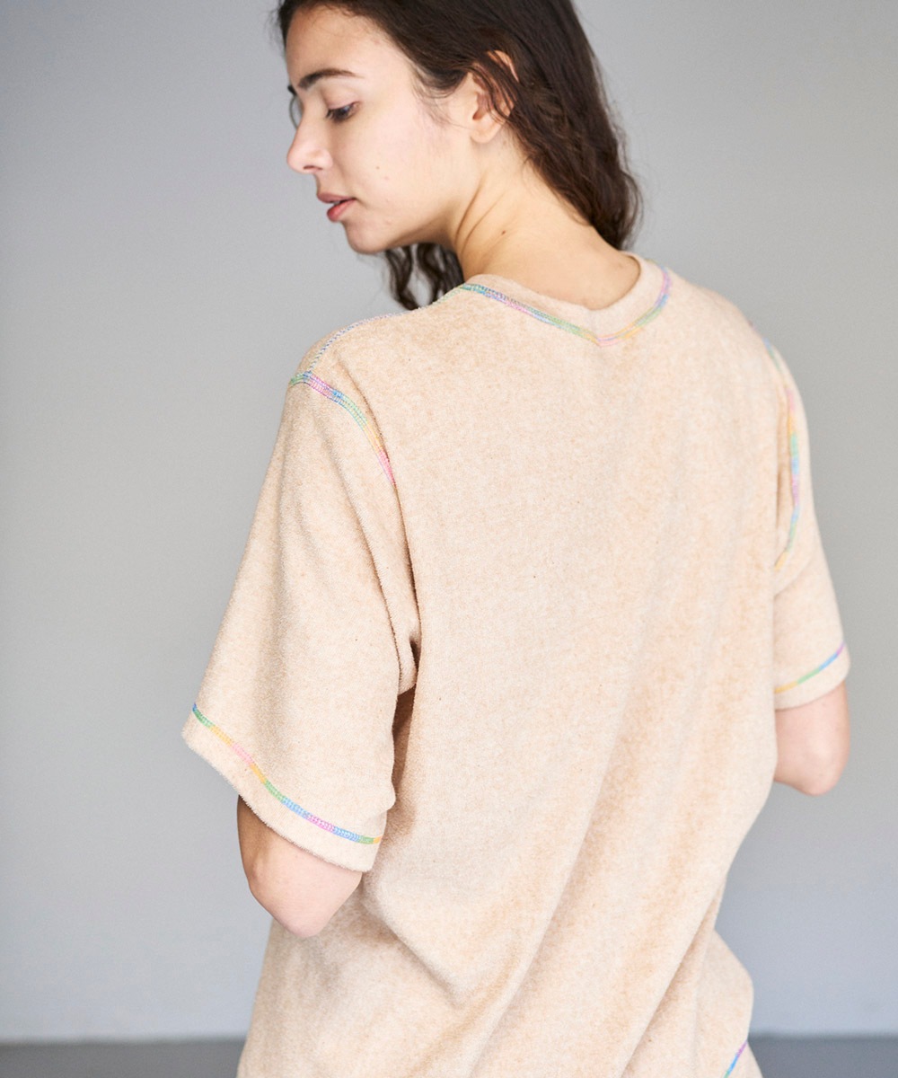 【 1000円OFF 】yawayume半袖パジャマセット【両面パイル】