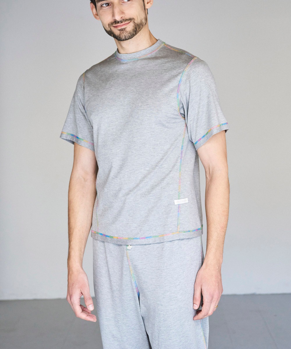 【 1000円OFF 】yawayume半袖パジャマセット【天竺】