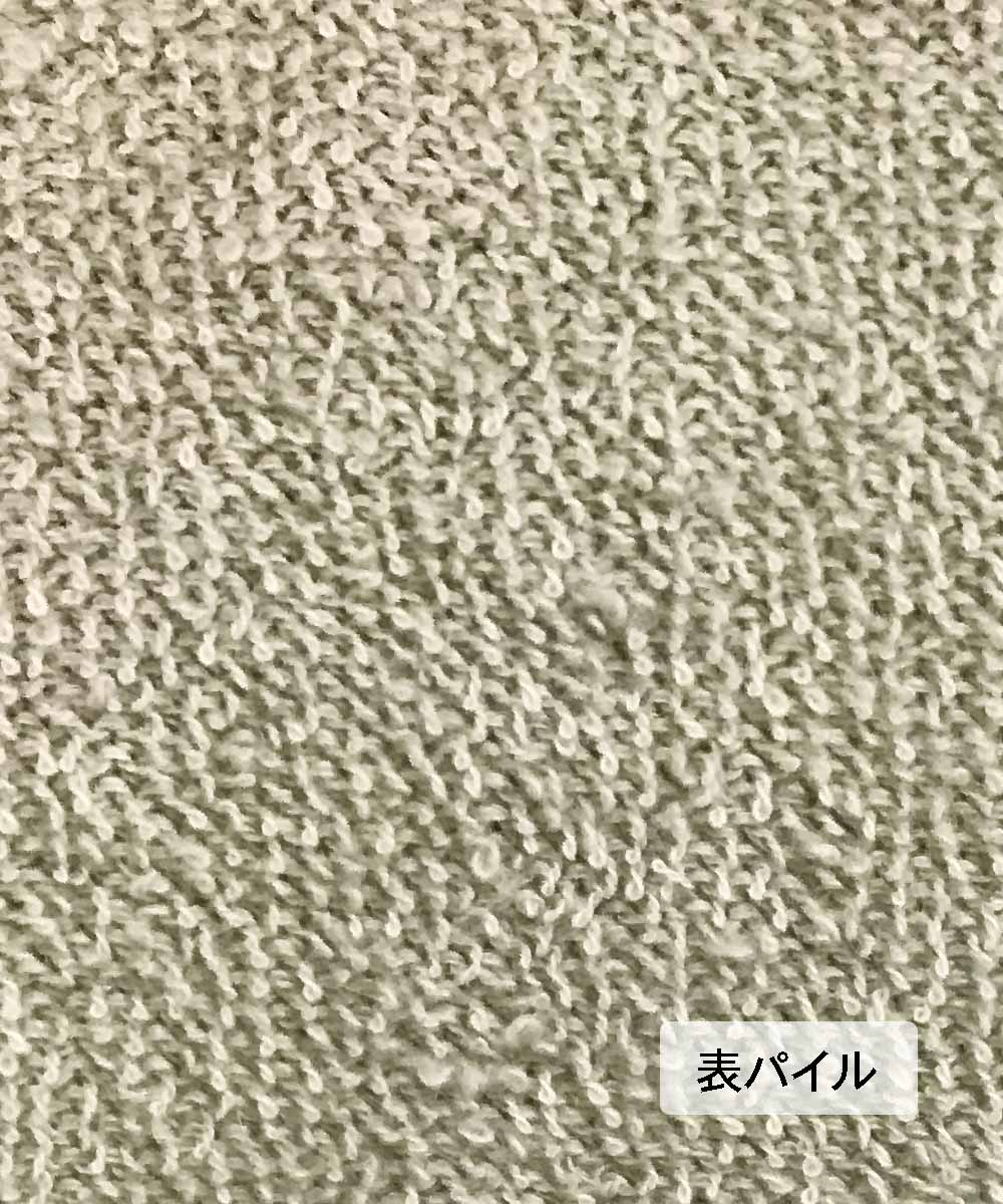 両面パイル半袖Tシャツ【コットン76%リネン24%】