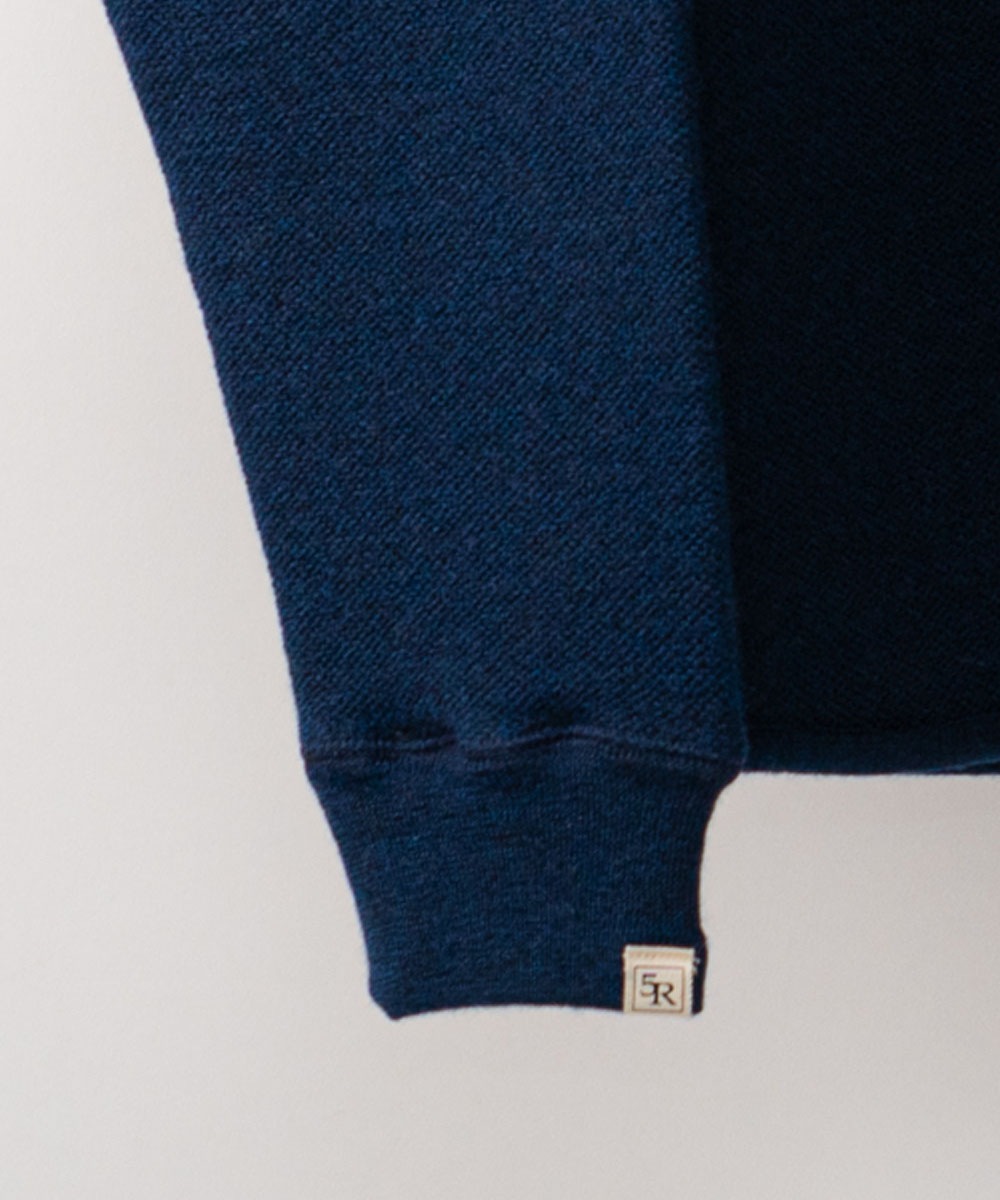 吊り鹿の子裏毛ジャケット【吊編み裏毛】