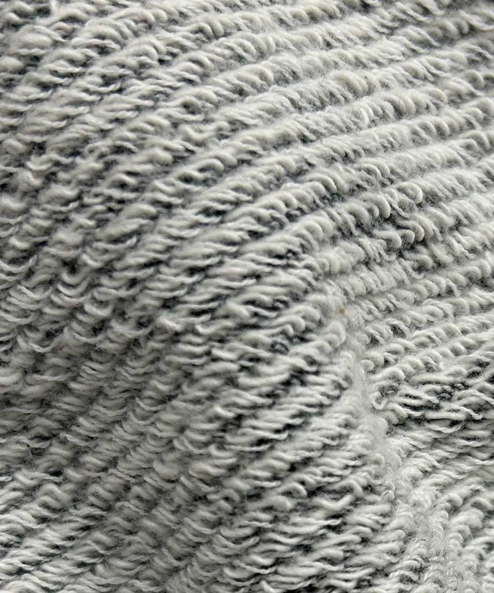 Negoro-Komonスウェットカーディガン【ジャガード裏毛】【コットン100%】