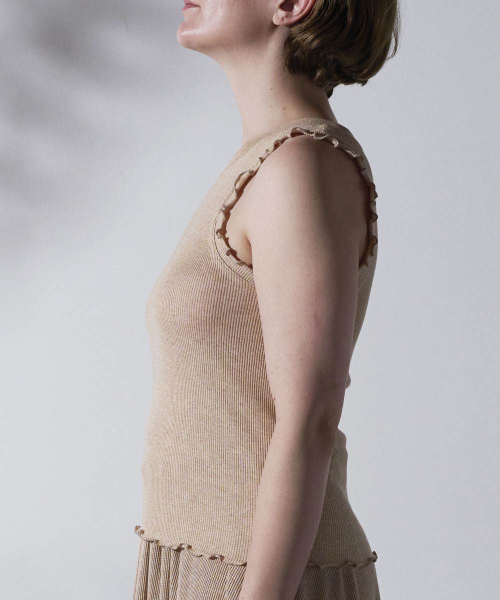 モイストメロウタンクトップ【テレコ】