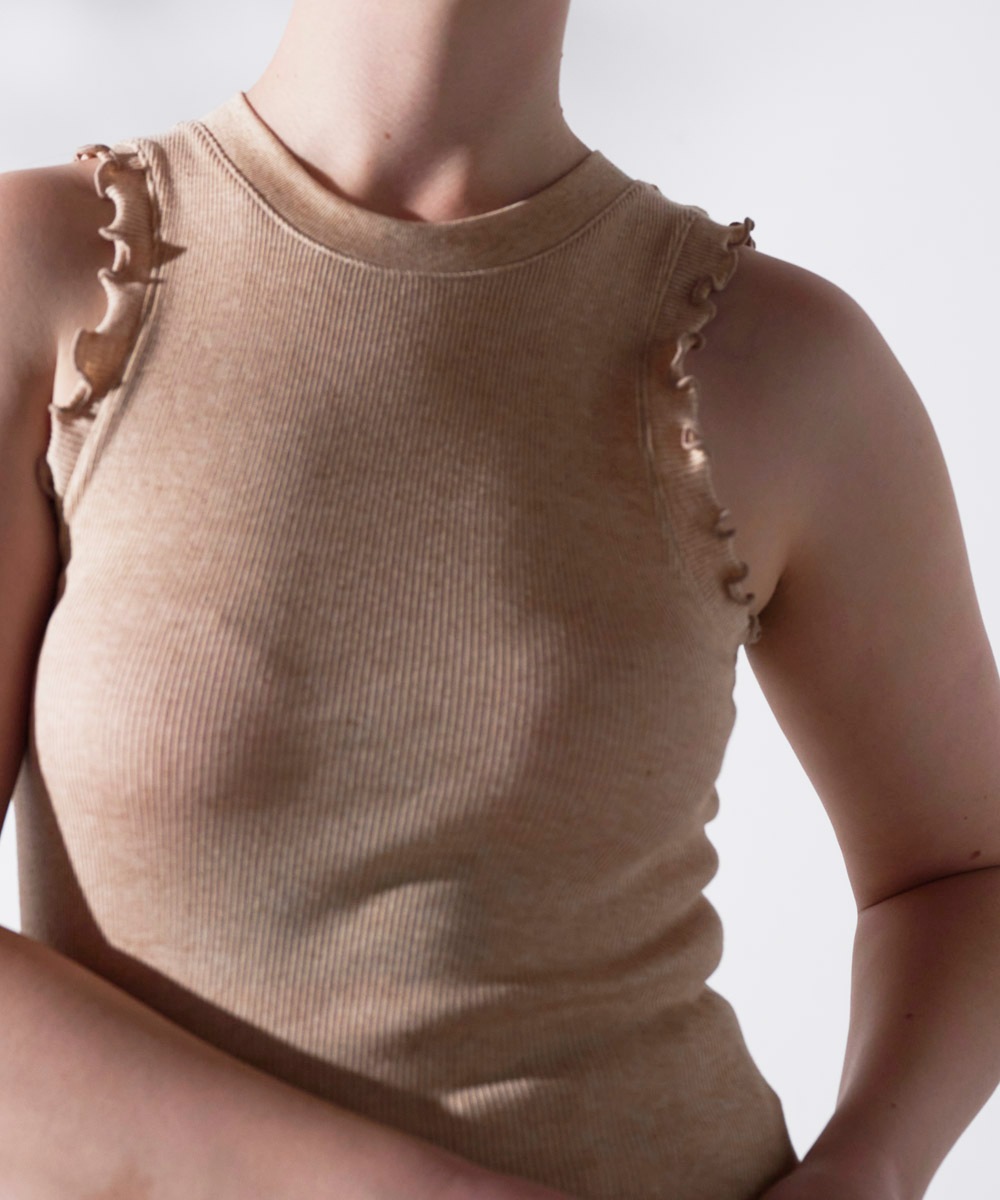 モイストメロウタンクトップ【テレコ】