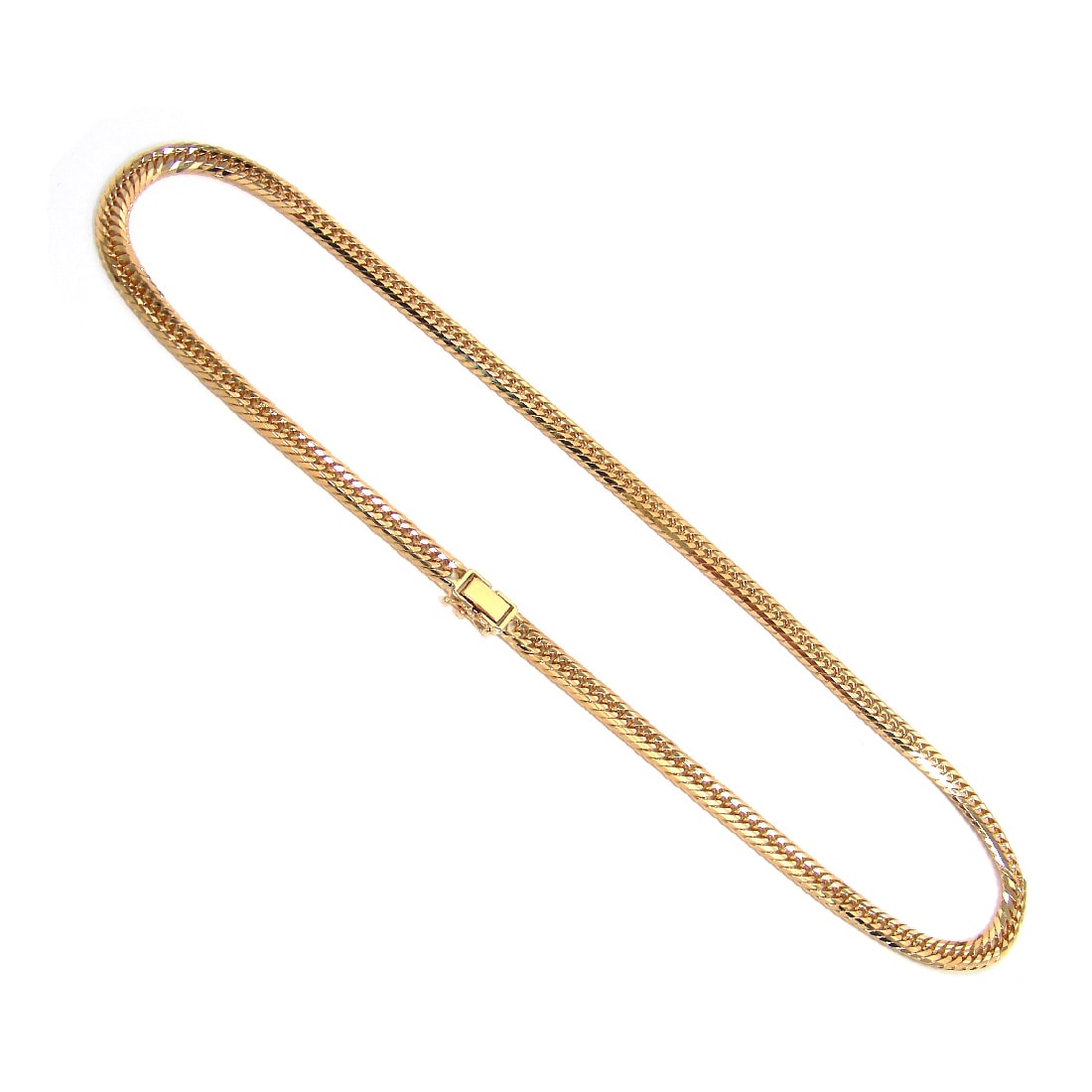 資生堂　k18 プレミア　金　非売品　アンテーク　限定 k18 18金 アズキ ネックレス 0.93φ 50cm / k18 azuki necklace 0.93φ