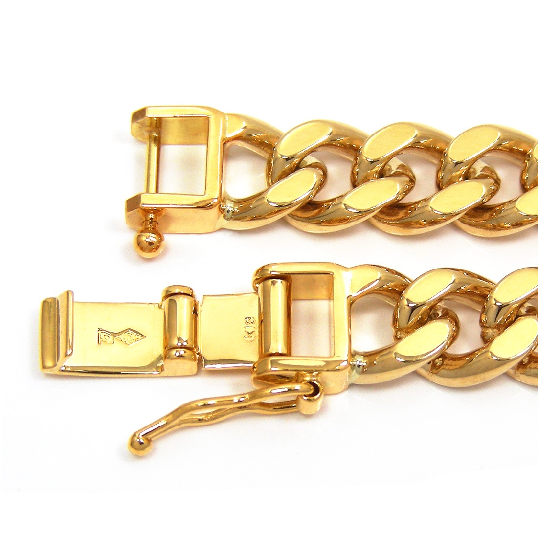 K18 2�� 100g 60cm ��ʿ �ͥå��쥹 18�� ������� ���إ� ��¤ʾ�ɸ���ޡ���(�ۡ���ޡ���)����ۡڿ��ʡۡ���������