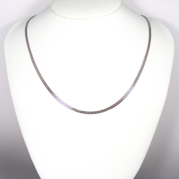 K18WG 8�̥ȥ�ץ� 12g 50cm ��ʿ �ͥå��쥹 18�� �ۥ磻�ȥ������ ���إ� ��¤ʾ�ɸ���ޡ���(�ۡ���ޡ���)����ۡڿ��ʡۡ���������