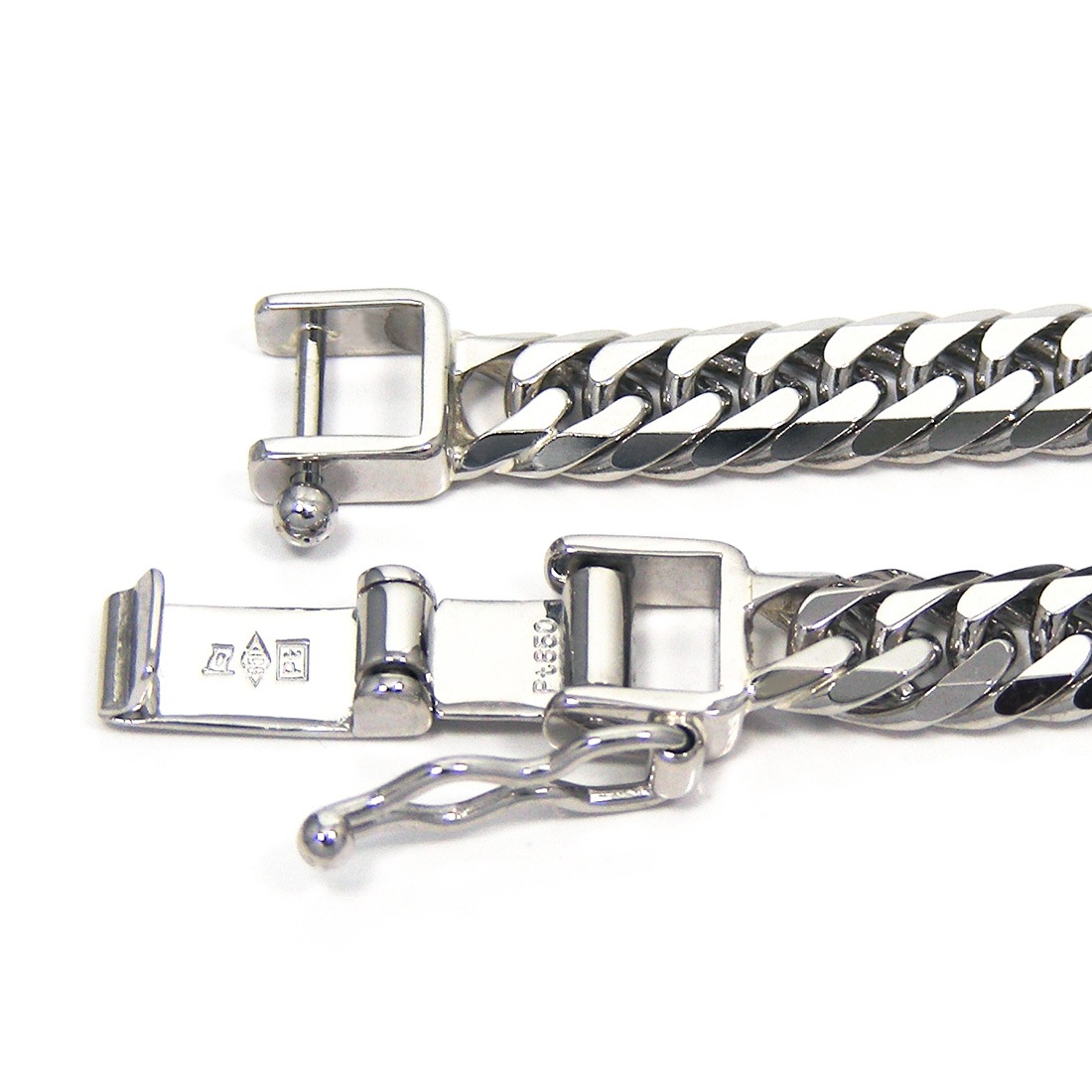 Pt850 6�̥��֥� 50g 60cm ��ʿ �ͥå��쥹 �ץ���� ���إ� ��¤ʾ�ɸ���ޡ���(�ۡ���ޡ���)����ۡڿ��ʡۡ���������