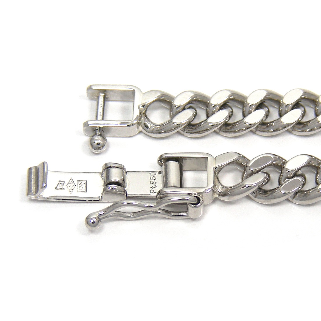 Pt850 2�� 50g 50cm ��ʿ �ͥå��쥹 �ץ���� ���إ� ��¤ʾ�ɸ���ޡ���(�ۡ���ޡ���)����ۡڿ��ʡۡ���������