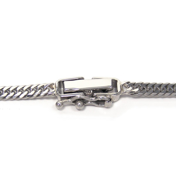 喜平 ネックレス プラチナ850 Pt850 ダブル6面 10g 40cm happygshop_pt850-6mw-10g-40c