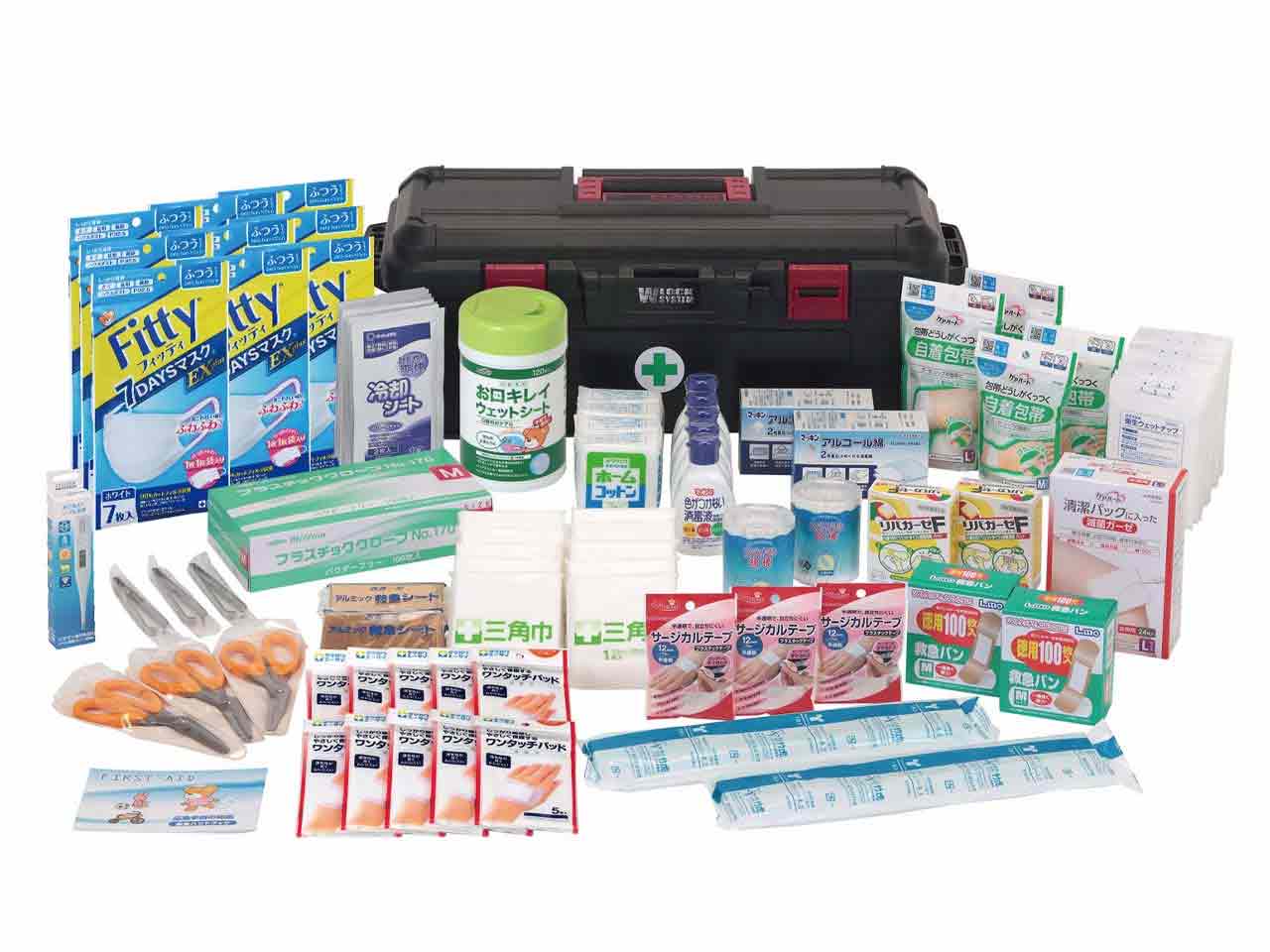 クイックレスキュー救急セット (約50人用) | 防災用品,救急・衛生用品