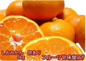 しおみかん 訳あり 1箱5kg 味に自信!!熊本産 甘くておいしい しおみかん(塩みかん)みかん 訳あり 熊本みかん 甘いみかん フルーツ グルメ 80サイズ