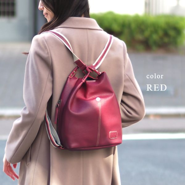 レザー 2way リュック - Laisser Faire（レッセフェール