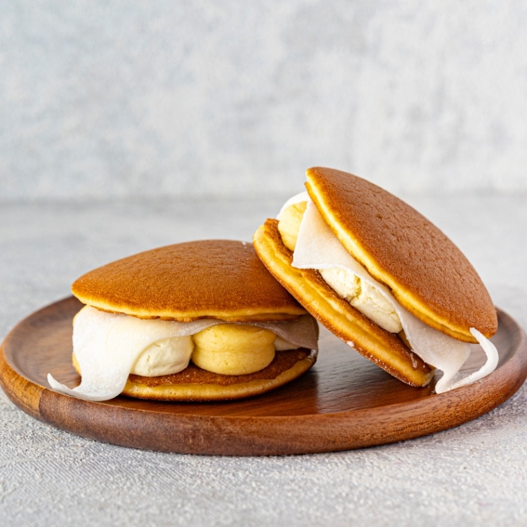 焼き芋クリーム羽二重生どら焼き