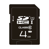 ☆バルク品☆　SDHCカード 4GB Class10／ケース付 MFSDHC10X4G_BULK　[返品交換不可] [-blk]