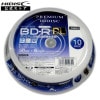 PREMIUM HIDISC BD-R DL 1回録画 6倍速 50GB 10枚 スピンドルケース HDVBR50RP10SP|BD|記録メディア