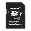 HIDISC 超高速SDXCカード 256GB CLASS10 UHS-I 対応 HDSDX256GCL10UIJP3[M便1/2]|SDカード|メモリカード