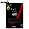 USB 3.0 フラッシュドライブ 64GB 黒 プッシュ式 HDUF117S64G3[M便1/2]|USB3.0|USBメモリ