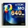 TDK　3.5型640MB MOディスク MO640MB（アンフォーマット時）　|MOディスク|レガシーメディア