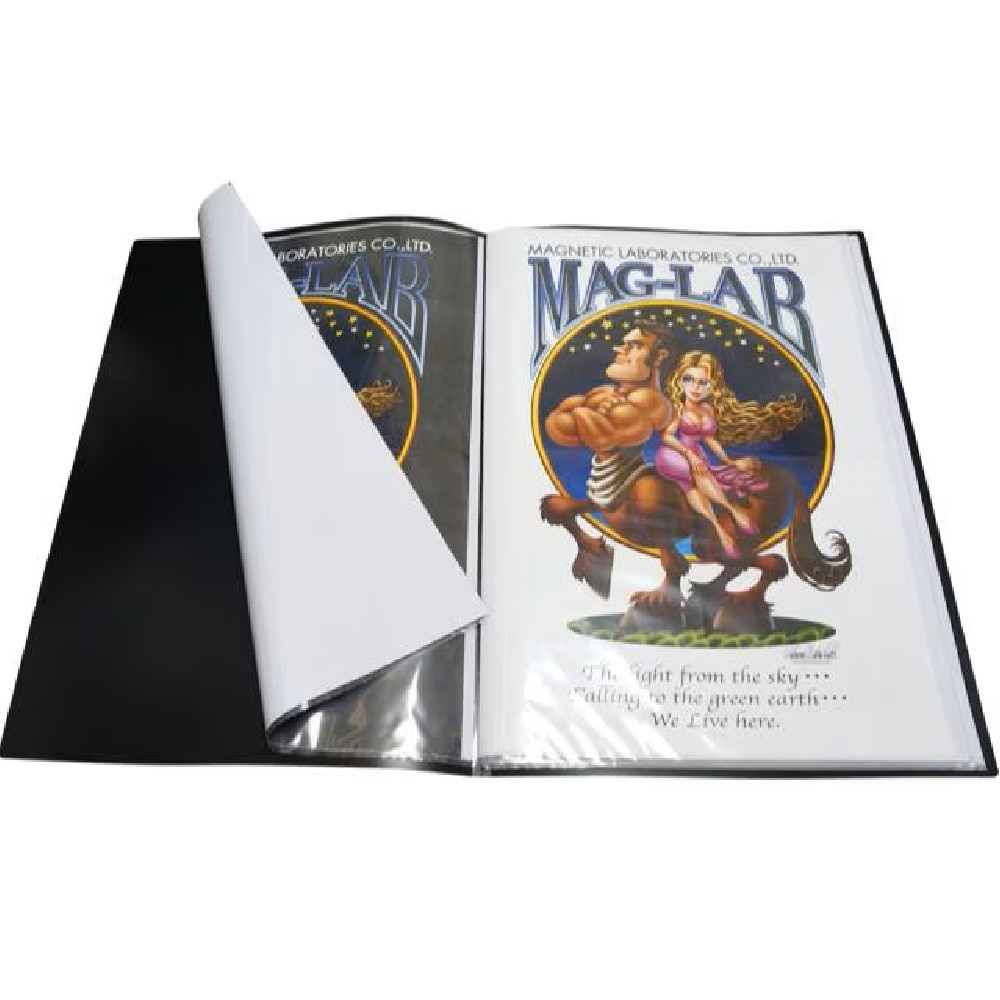 【7枚セットお買い得】ポスター保存の決定版 B2クリアファイル（ブラック）[返品交換不可]